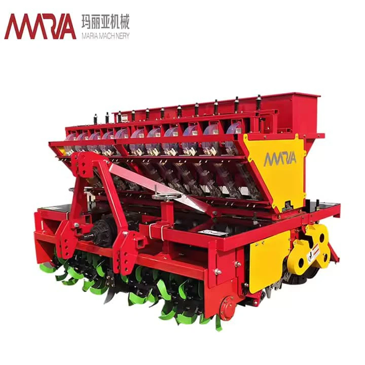 Portable Garlic Planter Planter Machine With Seed Storage Bag 360 Rotating Handle Full Automatic Gralic Seed Sowing Machine