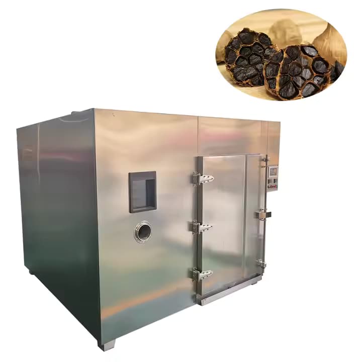 Commerciële kwaliteit zwarte knoflook fermentatiemachine roestvrij staal binnen en buiten zwarte knoflook fermentatiemachine bestuurd door intelligent systeem