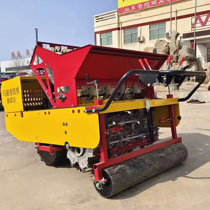 Premium knoflookplanter 6 zaadgaten tegelijkertijd planten anti-verstopte systeem voor natte bodem automatische industriële knoflookzaadplantmachine